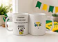 7 Artes para Caneca Brasil Copa do Mundo Arquivo Editável  - Thumbnail 3