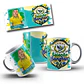 7 Artes para Caneca BTS Bangtan Futebol Brasil Arquivo em Jpg - Thumbnail 5