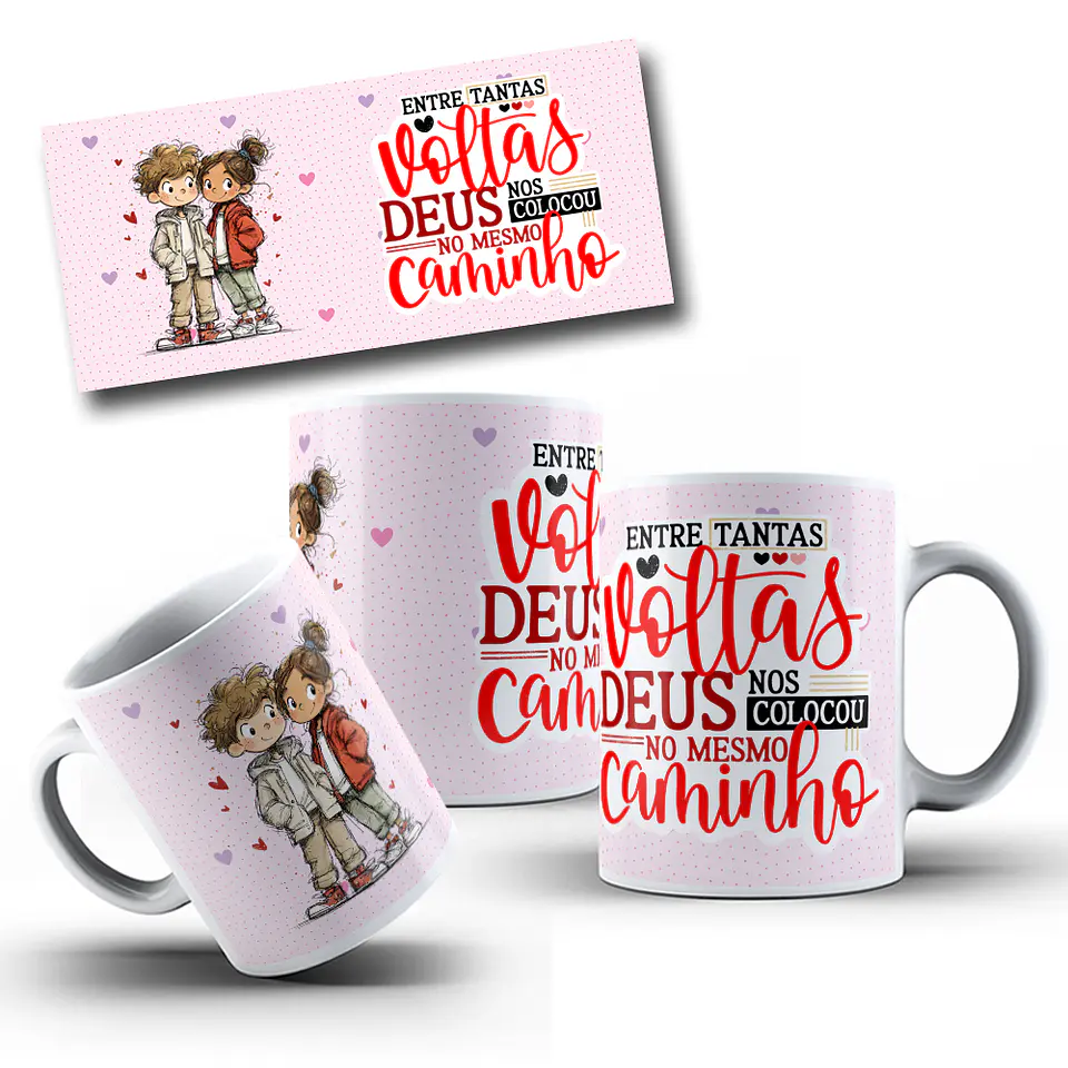 25 Artes para Caneca Dia dos Namorados Arquivo em Png  3