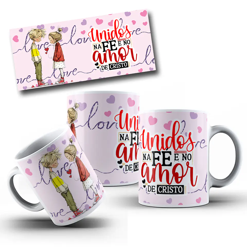 25 Artes para Caneca Dia dos Namorados Arquivo em Png  5