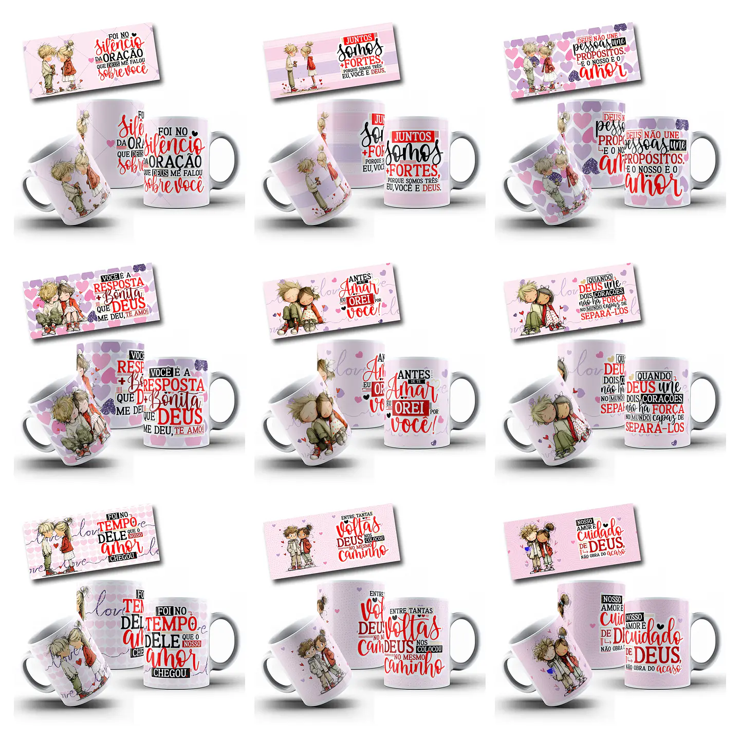 25 Artes para Caneca Dia dos Namorados Arquivo em Png  8