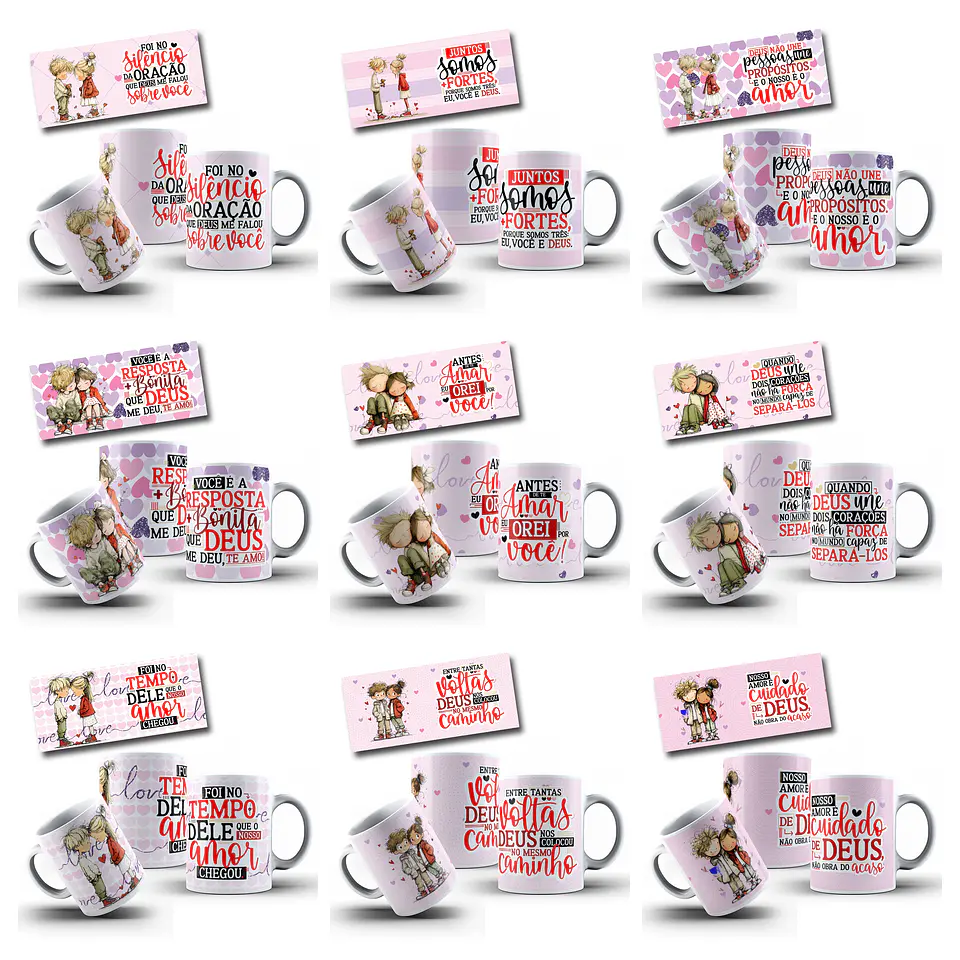 25 Artes para Caneca Dia dos Namorados Arquivo em Png  8