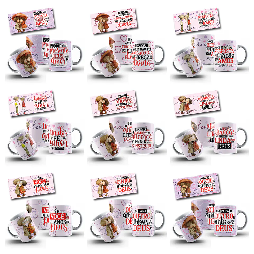 25 Artes para Caneca Dia dos Namorados Arquivo em Png  9