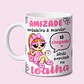3 Artes para Caneca Amizade Verdadeira Meninas Super Poderosas Arquivo em Png  - Thumbnail 2