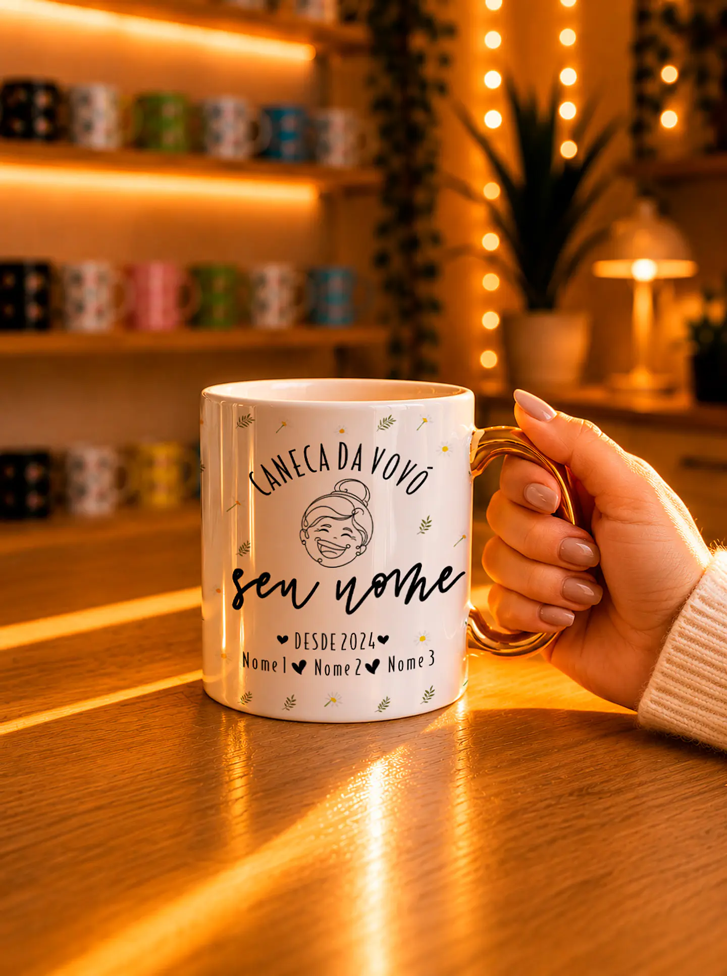 7 Artes para Caneca Dia dos Avós Arquivo Editável  2