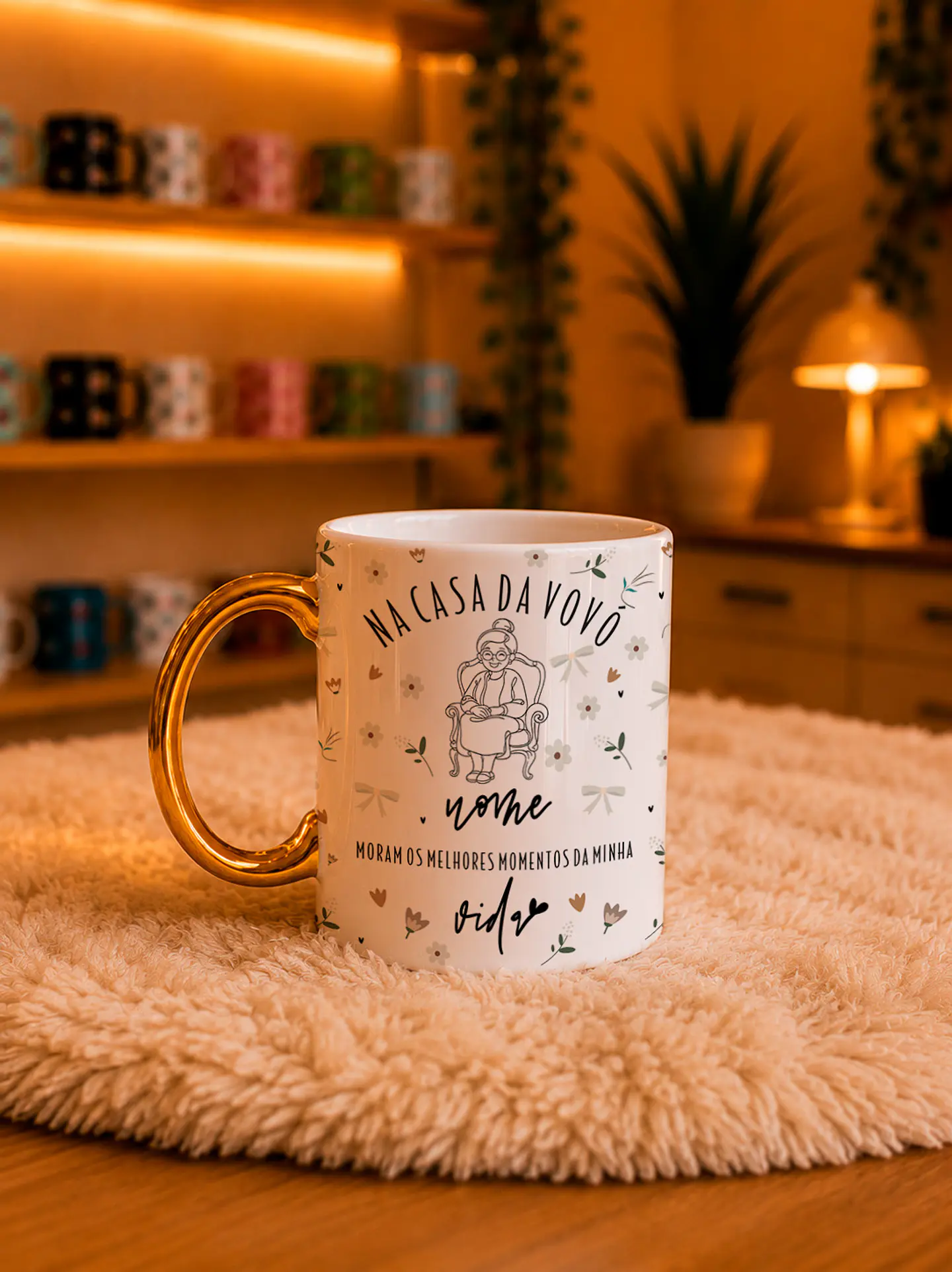 7 Artes para Caneca Dia dos Avós Arquivo Editável  5