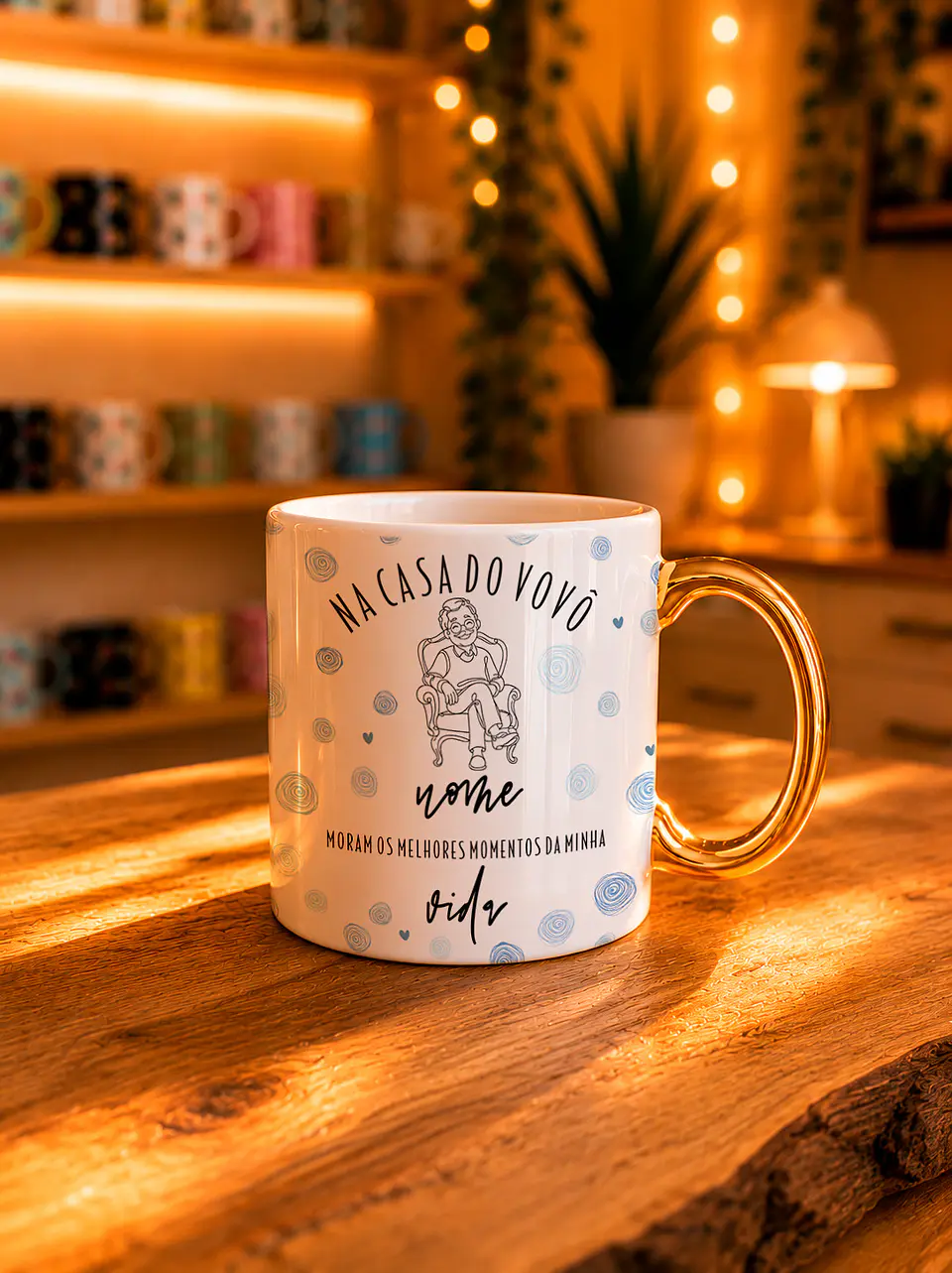 7 Artes para Caneca Dia dos Avós Arquivo Editável  6