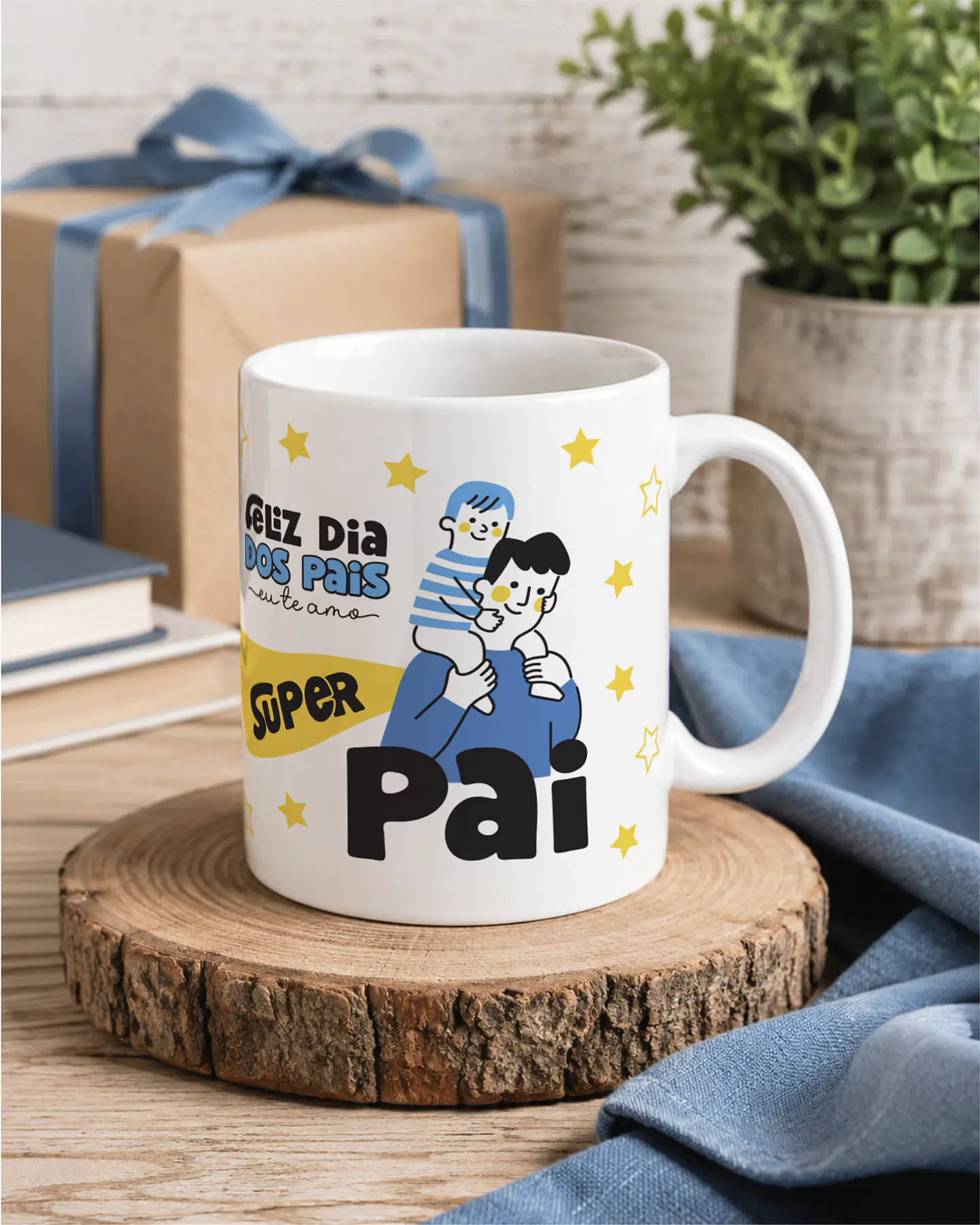 15 Artes para Caneca Dia dos Pais Arquivo Editável 9