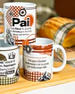 15 Artes para Caneca Pai é Benção Dia dos Pais Arquivo em Png - Thumbnail 1