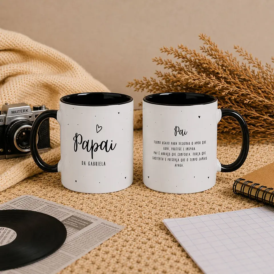 6 Artes para Caneca Dia dos Pais Arquivo Editável  4
