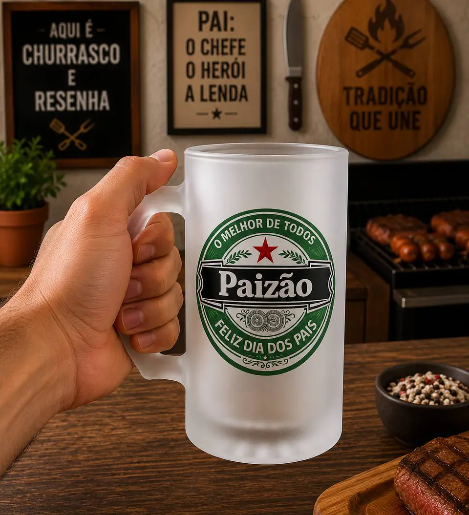 8 Artes para Copo Chopp Dia dos Pai Arquivo em Png  8