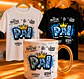 10 Artes para Caneca Dia dos Pais Arquivo em Png  - Thumbnail 1