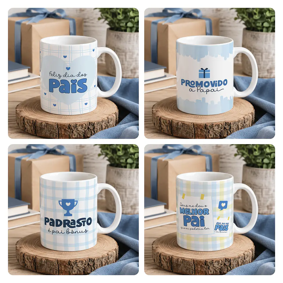 15 Artes para Caneca Dia dos Pais Arquivo Editável  4