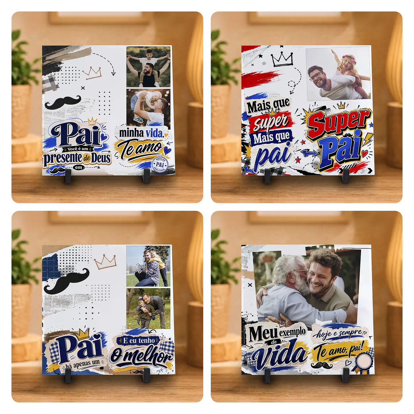 41 Artes para Caneca e Azulejo Dia Dos Pais Arquivo Editável  10