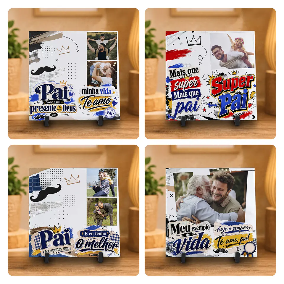 41 Artes para Caneca e Azulejo Dia Dos Pais Arquivo Editável  10