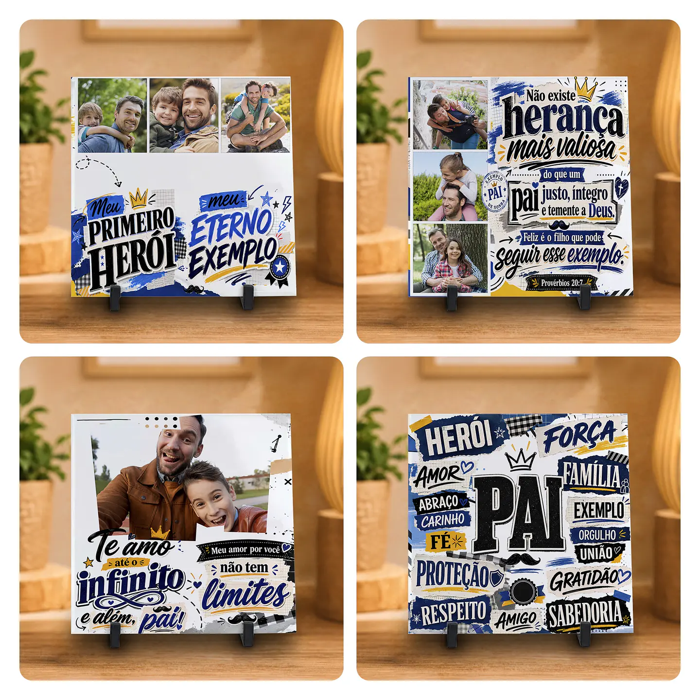 41 Artes para Caneca e Azulejo Dia Dos Pais Arquivo Editável  11