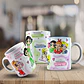 4 Artes para Caneca Amigas Meninas Super Poderosas Arquivo Editável - Thumbnail 1