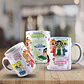 4 Artes para Caneca Amigas Meninas Super Poderosas Arquivo Editável - Thumbnail 2