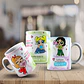 4 Artes para Caneca Amigas Meninas Super Poderosas Arquivo Editável - Thumbnail 3