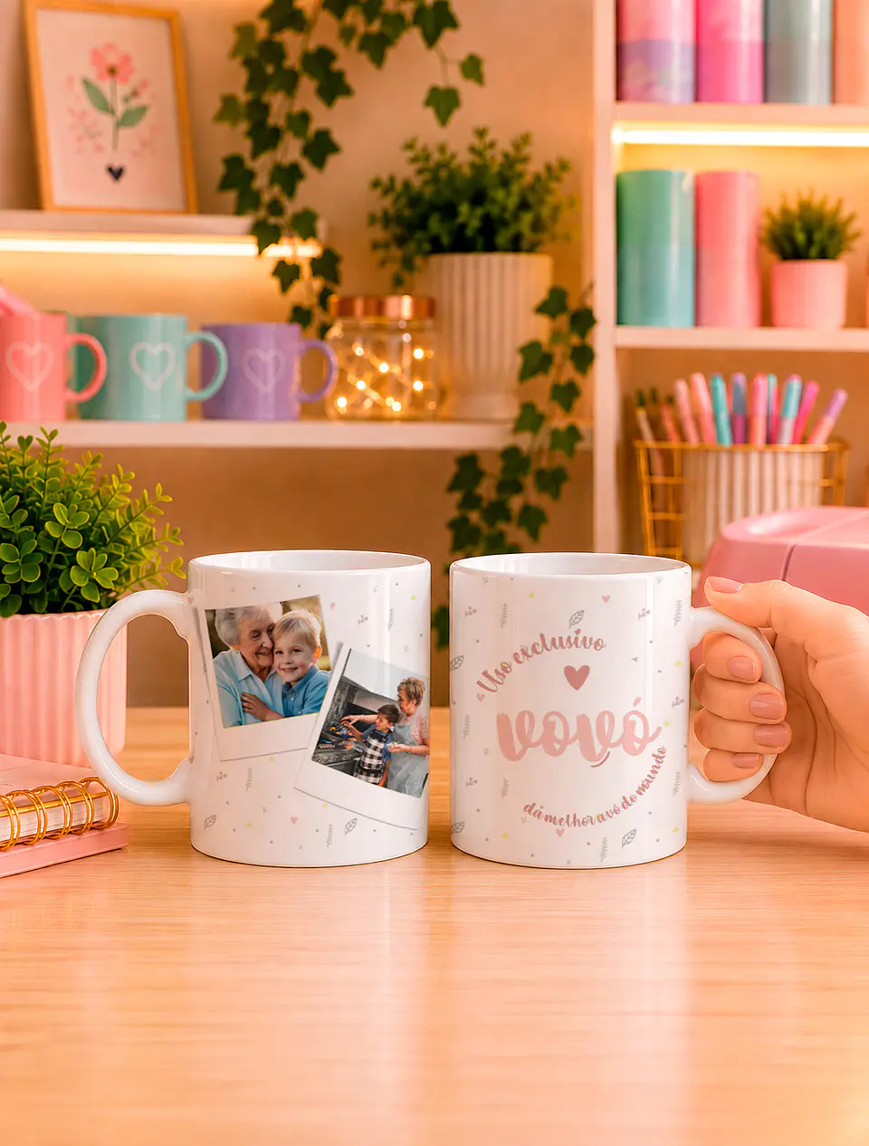 5 Artes para Caneca Dia dos Avós Arquivo Editável  4