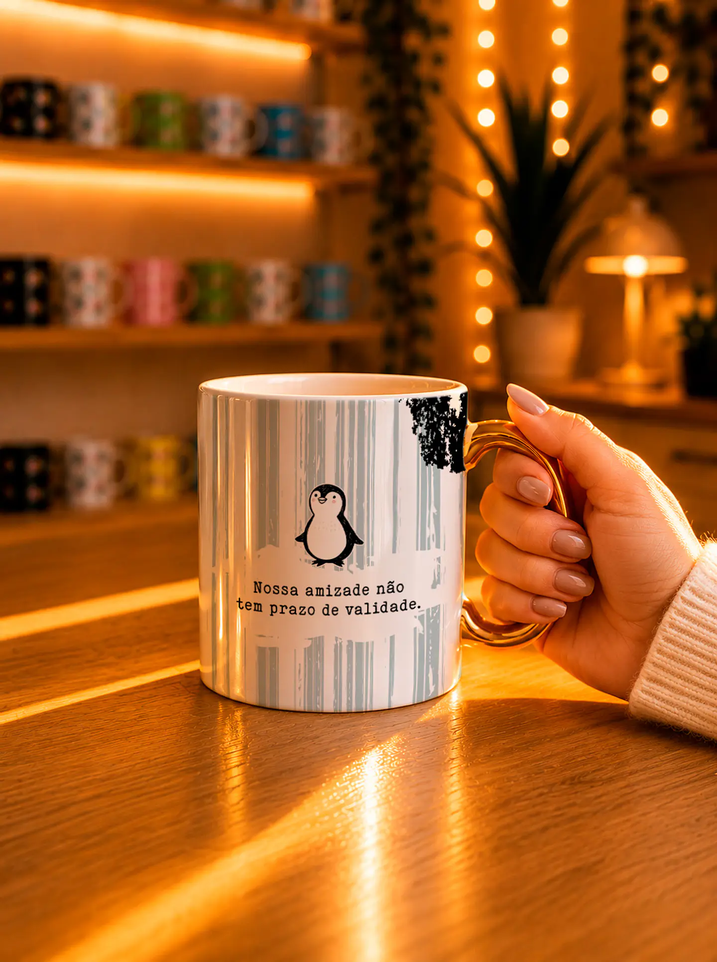 10 Artes para Caneca Amizade Arquivo Editável 5
