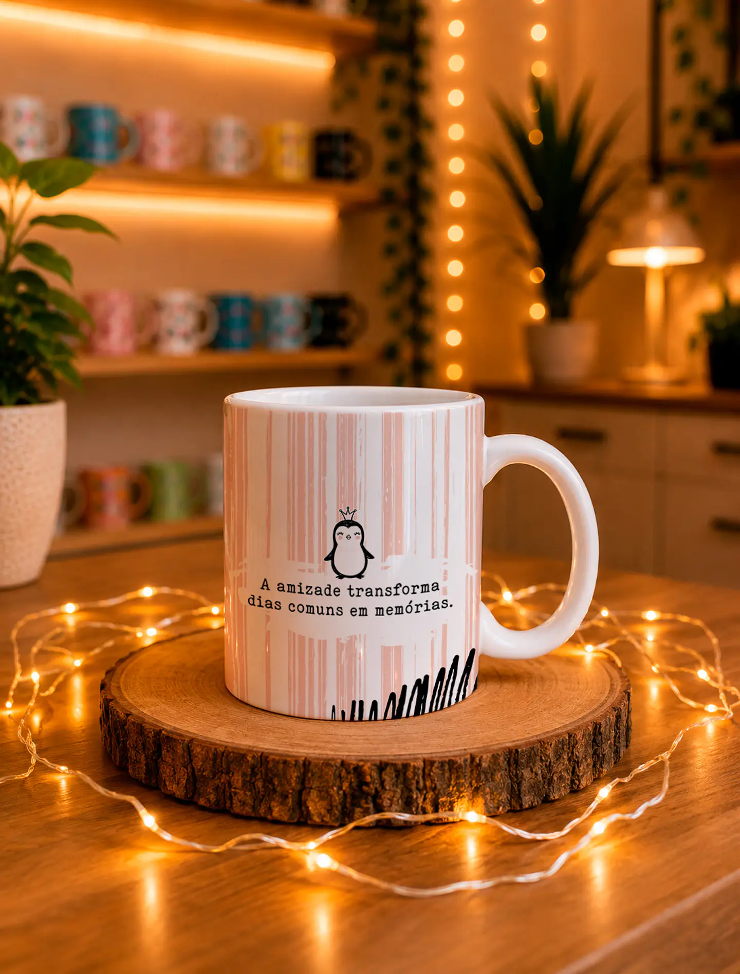 10 Artes para Caneca Amizade Arquivo Editável 8