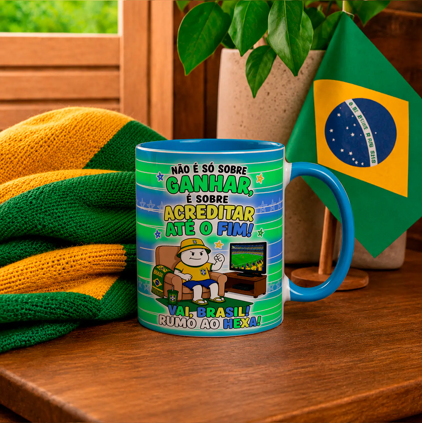 12 Artes para Caneca Flork Copa Brasil Arquivo em Png 1