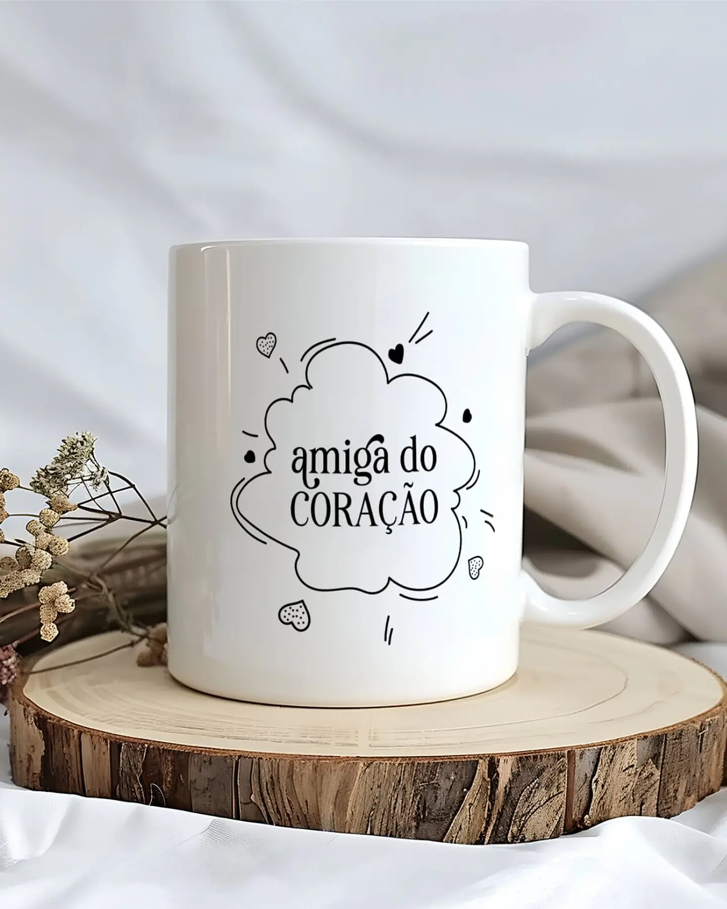 15 Artes para Caneca Amizade Arquivo Editável 12