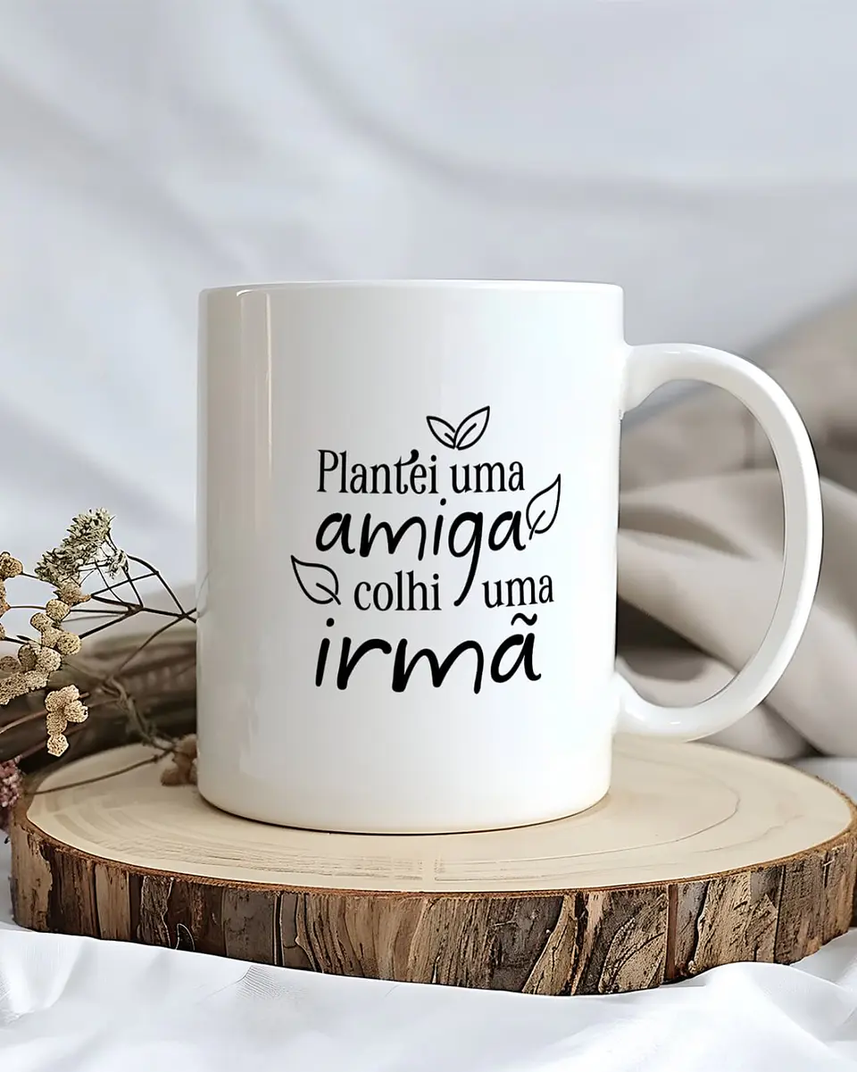 15 Artes para Caneca Amizade Arquivo Editável 14