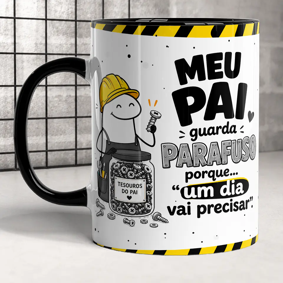 20 Artes para Caneca Dia dos Pai Flork Divertido Arquivo em Png 3
