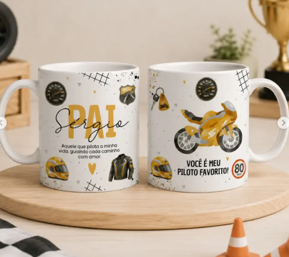 24 Artes para Caneca Dia dos Pais Minimalista Arquivo editável 1