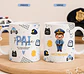 24 Artes para Caneca Dia dos Pais Minimalista Arquivo editável - Thumbnail 4