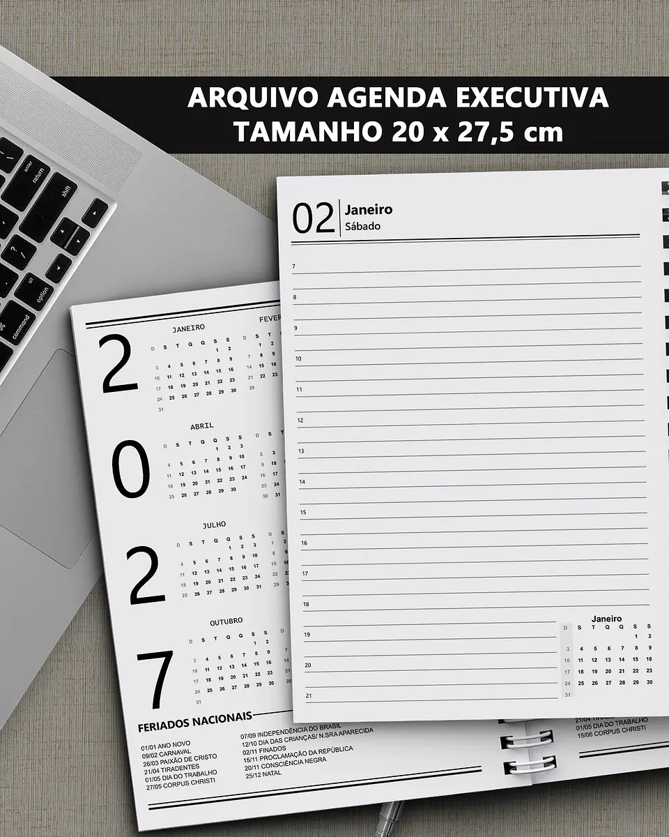 Arquivo Agenda Executiva 2027 Arquivo em Pdf  1
