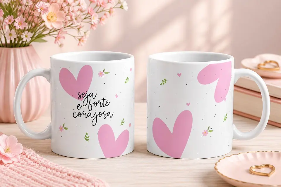 3 Artes para Caneca Amada e Preciosa Arquivo em Jpg 3