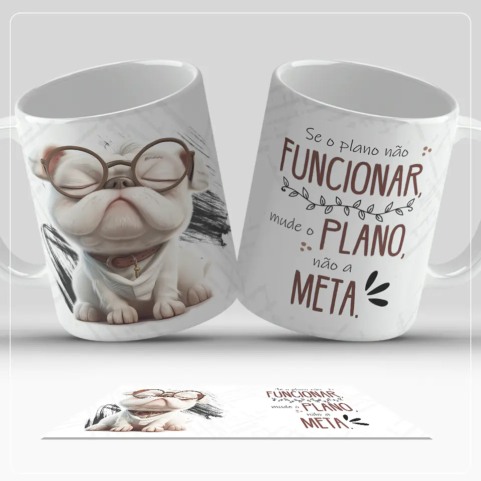 6 Artes para Caneca Dogs Frases Arquivo em Jpg  5