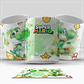 6 Artes para Caneca Super Mario Aquarela Arquivo em Png  - Thumbnail 5