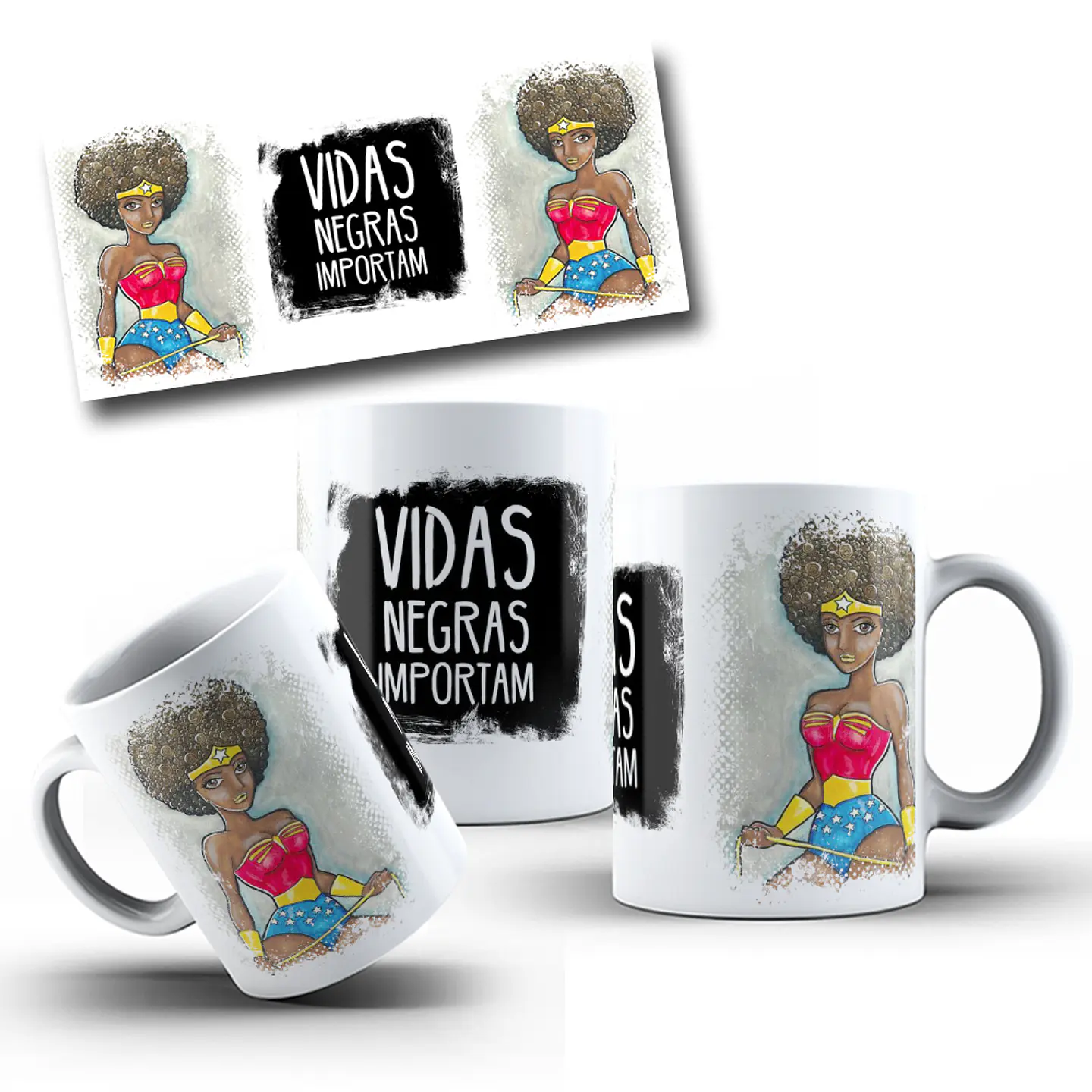 10 Artes para Caneca Racismo Arquivo em Jpg  3