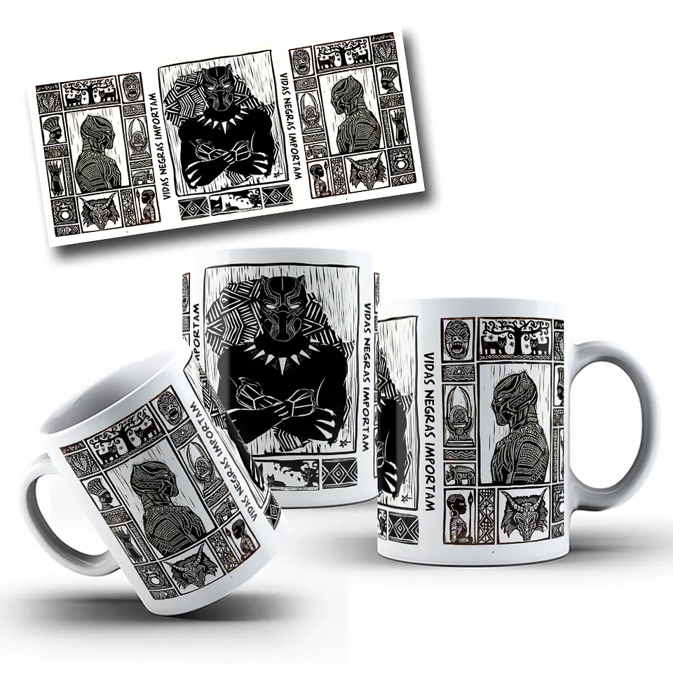 10 Artes para Caneca Racismo Arquivo em Jpg  10