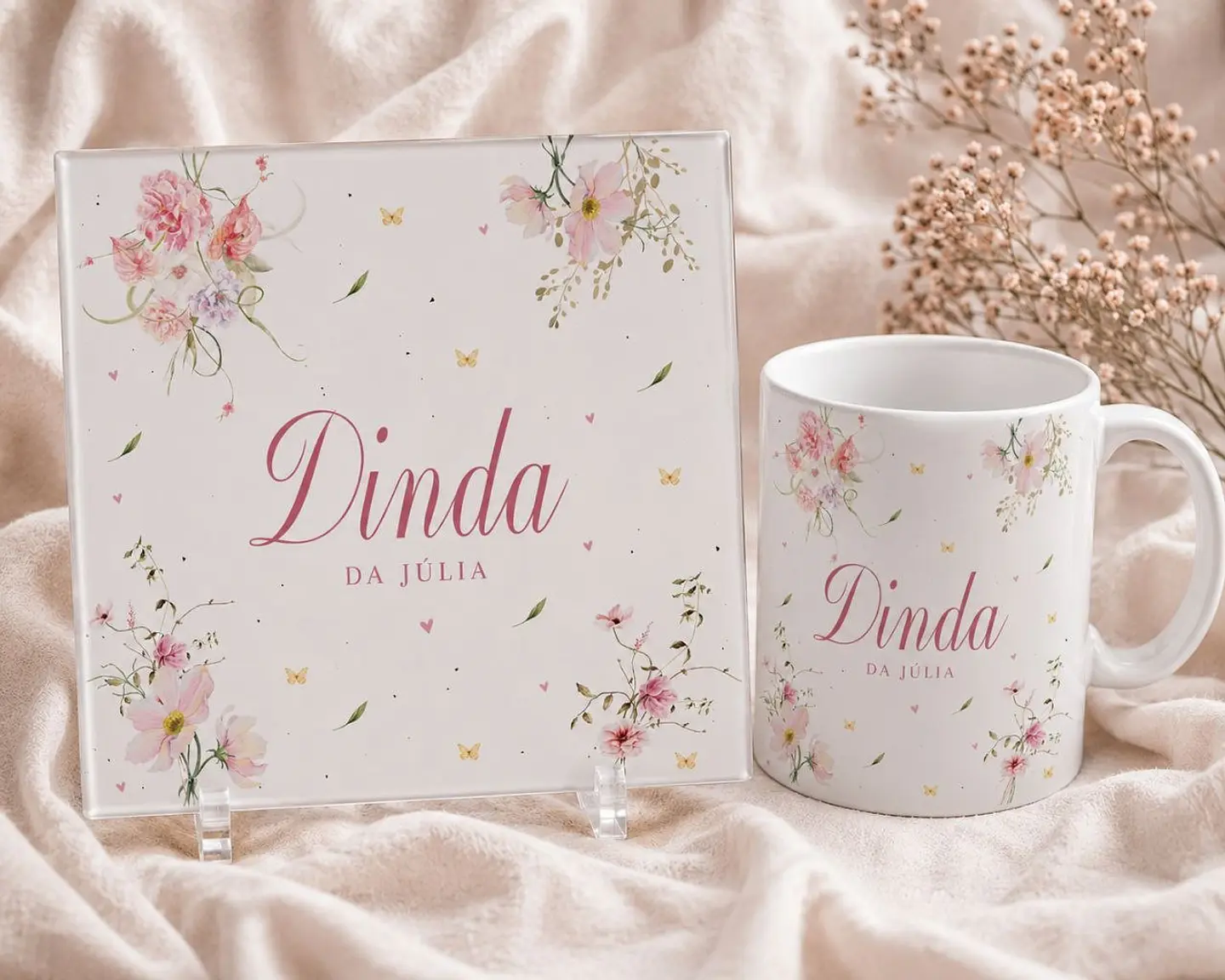 14 Artes para Caneca e Azulejo Dindos Arquivo Editável 3