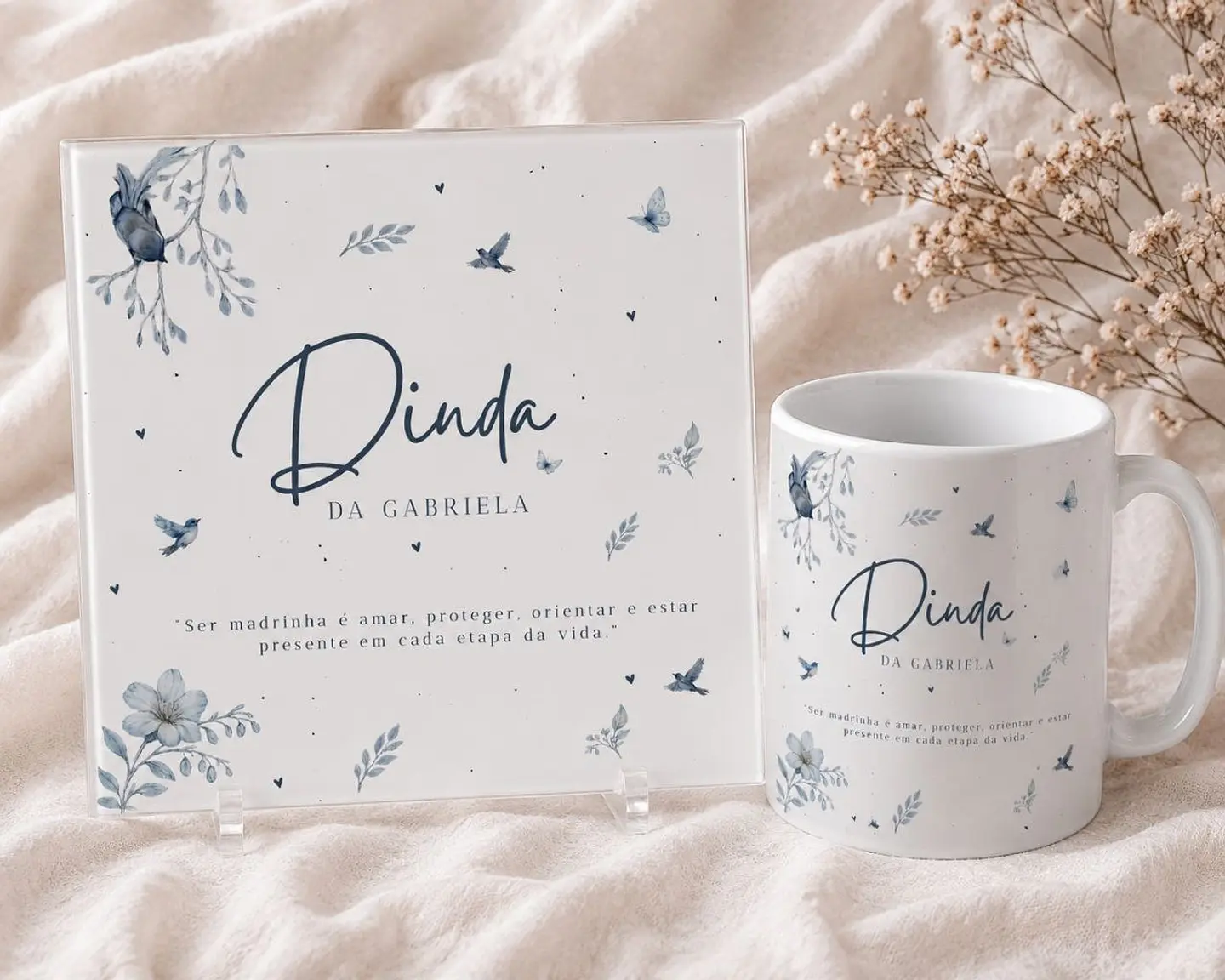 14 Artes para Caneca e Azulejo Dindos Arquivo Editável 9