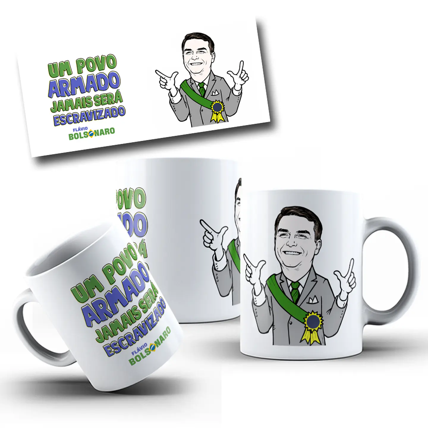 11 Artes Caneca Flávio Bolsonaro Arquivos Png 3