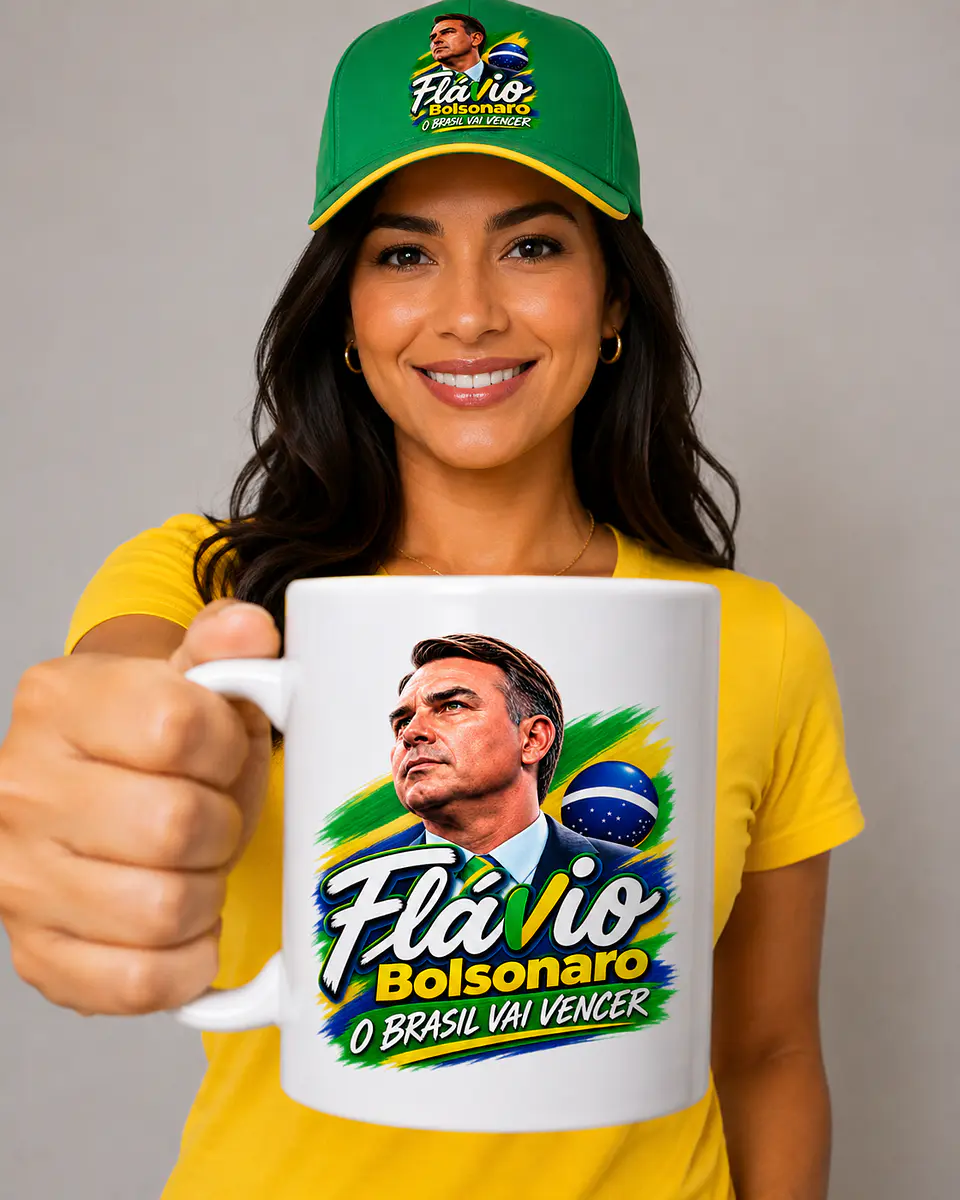 Kit Digital Flávio Bolsonaro O Brasil vai vencer Arquivos Png e Pdf 3