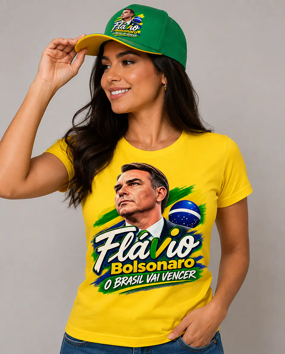 Kit Digital Flávio Bolsonaro O Brasil vai vencer Arquivos Png e Pdf 5