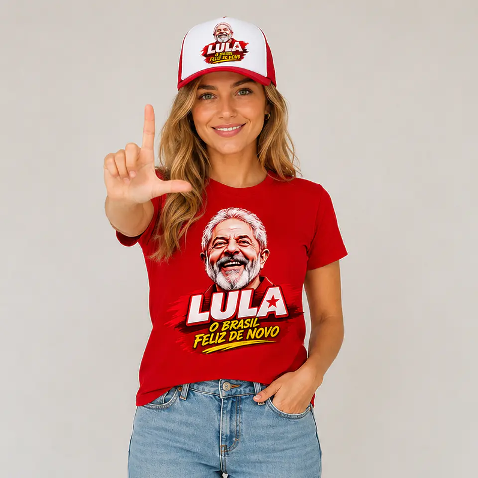 Kit Digital Lula O Brasil Feliz de Novo Arquivos Png e Pdf  2