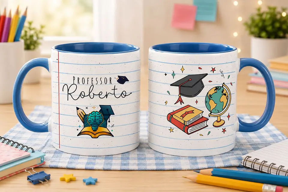 9 Artes para Caneca Dia Dos Professores Arquivo em Canva  1
