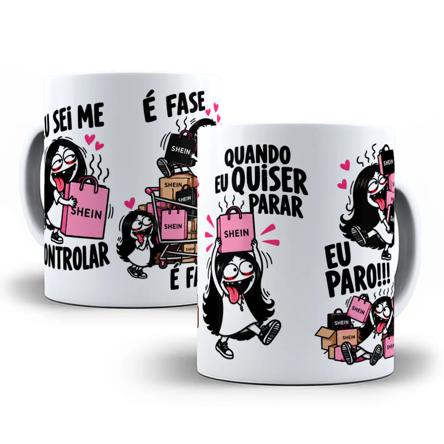 7 Artes para Caneca Eu sei me Controlar Lojas Arquivo em Png 3