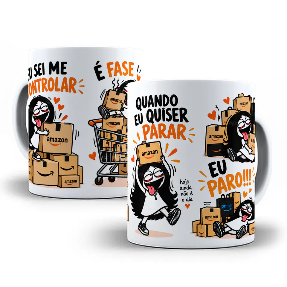 7 Artes para Caneca Eu sei me Controlar Lojas Arquivo em Png 7