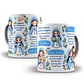 Arte para Caneca Ela segurou a sua mão quando estava sozinho - Santinhas Arquivo em Png - COPIE - Thumbnail 2
