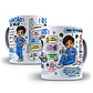 Artes para Caneca Caos Plantão Médico em Png  - Thumbnail 2