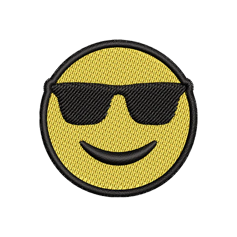 Emoji Cool de Óculos Escuros 